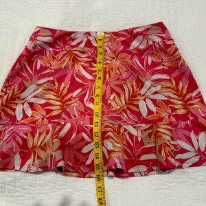 Tommy Bahama Pink and Orange Floral Skirt
